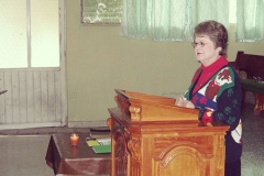 Sharon Lilly teaching